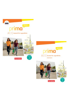 Prima aktiv A1 Kursbuch + Arbeitsbuch – Band 1 – tankönyvcsomag