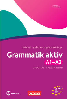 Grammatik aktiv A1-A2 – Német nyelvtani gyakorlókönyv – online hanganyaggal