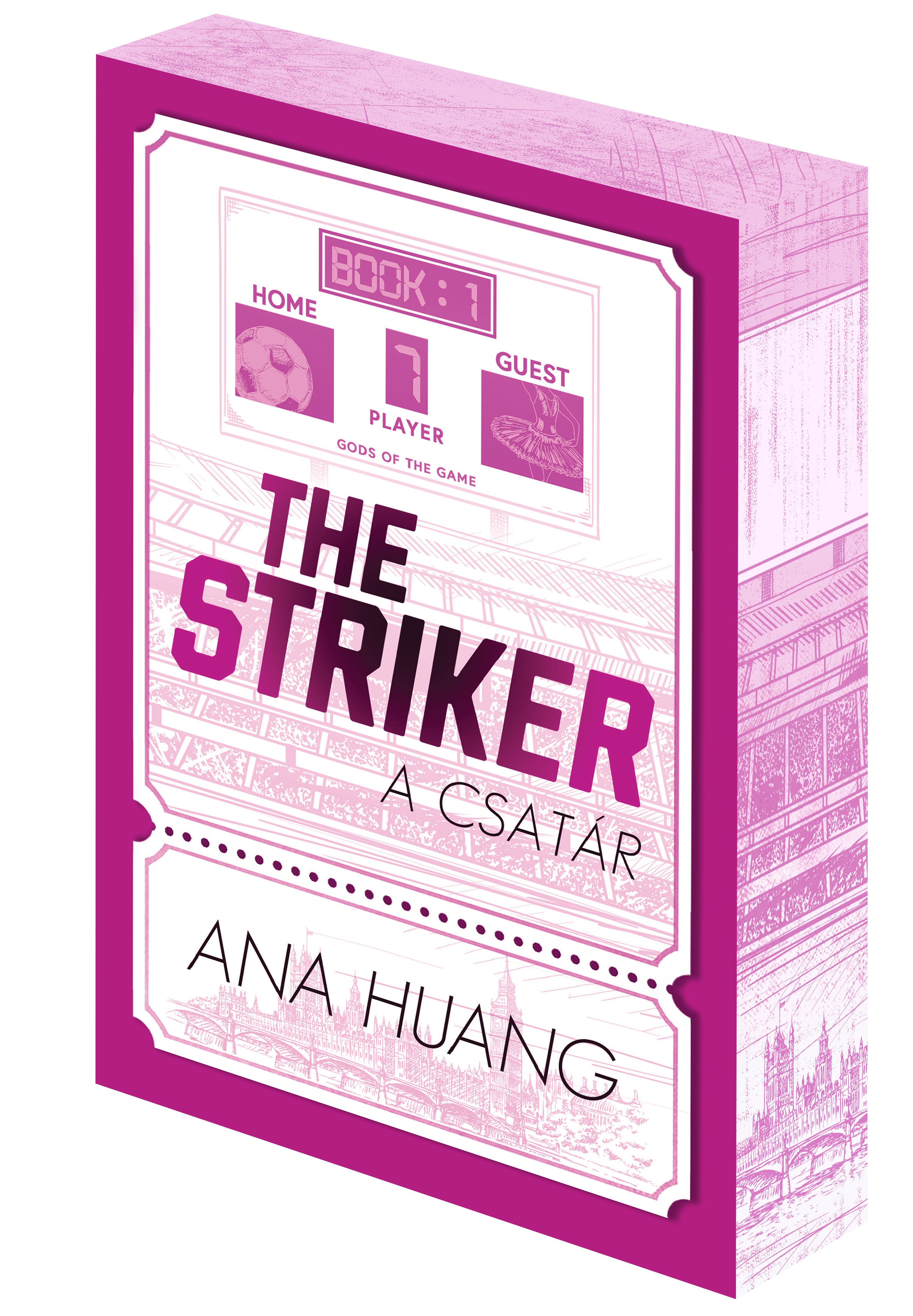 The Striker – A csatár – Éldekorált